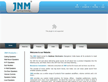Tablet Screenshot of jnmaudio.com